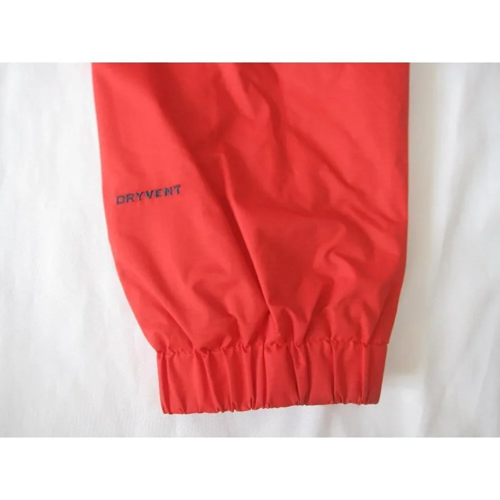 The North Face Men Dryvent Zip Waterproof Red Gorpcore Utility Jacket Sz M(MJ77)